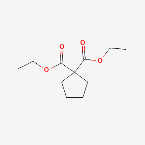Chemical structure of Diethyl 1,1-cyclopentanedicarboxylate