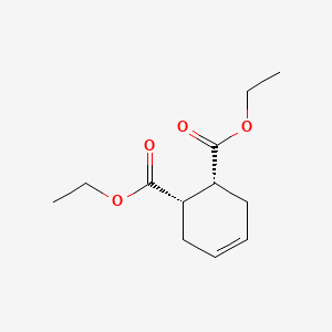 Chemical structure of Diethyl cyclohex-4-ene-1,2-dicarboxylate
