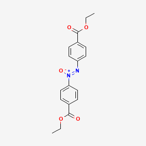 Chemical structure of Diethyl Azoxybenzene-4,4'-dicarboxylate