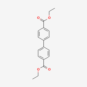 Chemical structure of Diethyl 4,4'-Biphenyldicarboxylate