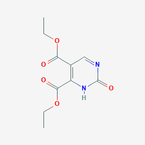 Chemical structure of Diethyl 2-Oxo-1,2-dihydro-4,5-pyrimidinedicarboxylate
