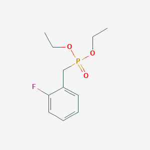Chemical structure of Diethyl 2-Fluorobenzylphosphonate