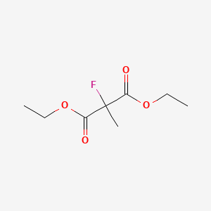 Chemical structure of Diethyl 2-fluoro-2-methylmalonate