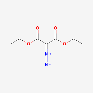 Chemical structure of Diethyl 2-Diazomalonate