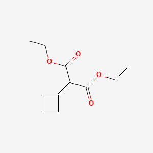 Chemical structure of Diethyl 2-cyclobutylidenemalonate