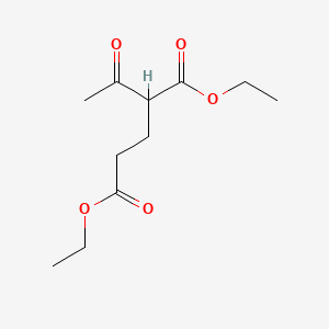 Chemical structure of Diethyl 2-acetylglutarate