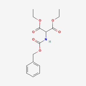 Chemical structure of Diethyl 2-(benzyloxycarbonylamino)malonate