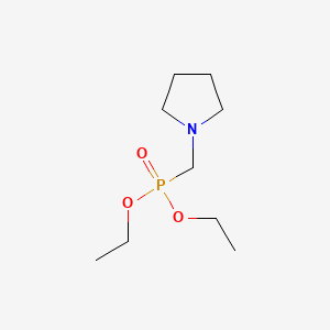 Chemical structure of Diethyl 1-Pyrrolidinemethylphosphonate