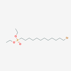 Chemical structure of Diethyl 12-bromododecylphosphonate
