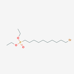 Chemical structure of Diethyl 10-bromodecylphosphonate