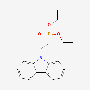 Chemical structure of Diethyl (2-(9H-carbazol-9-yl)ethyl)phosphonate
