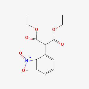 Chemical structure of Diethyl (2-Nitrophenyl)Malonate