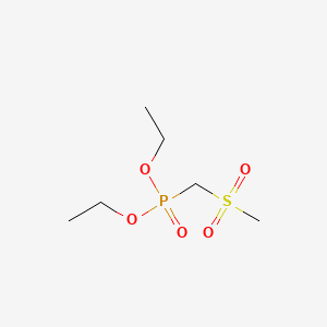 Chemical structure of Diethyl (methanesulfonylmethyl)phosphonate