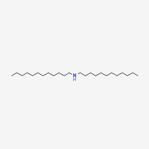 Chemical structure of Didodecylamine