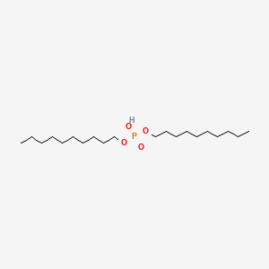 Chemical structure of Didecyl Phosphate