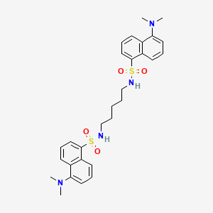 Chemical structure of Didansylcadaverine