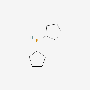 Chemical structure of Dicyclopentylphosphine