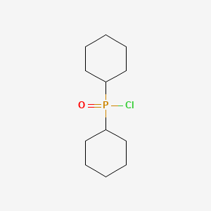 Chemical structure of Dicyclohexylphosphinyl Chloride