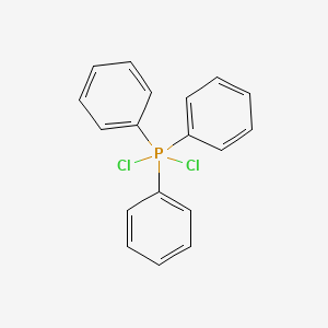 Chemical structure of Dichlorotriphenylphosphorane
