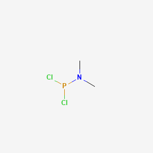 Chemical structure of Dichloro(dimethylamino)phosphine