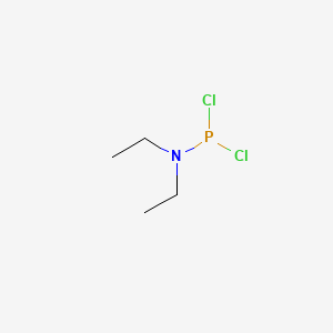 Chemical structure of Dichloro(diethylamino)phosphine