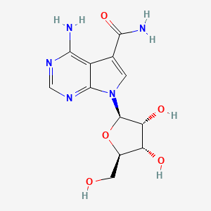 Chemical structure of Dicacetyl-Aciclovir