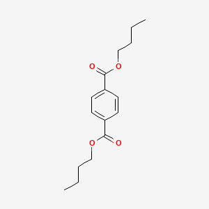Chemical structure of Dibutyl Terephthalate