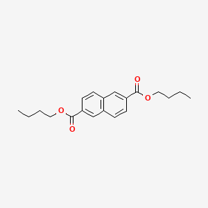 Chemical structure of Dibutyl naphthalene-2,6-dicarboxylate
