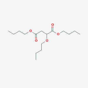 Chemical structure of Dibutyl 2-butoxysuccinate