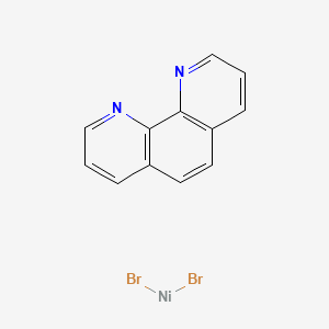 Chemical structure of (Phen)nibr2