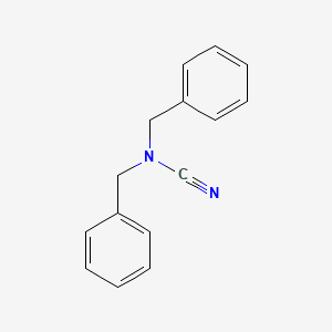Chemical structure of Dibenzylcyanamide