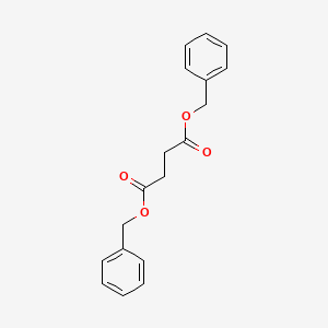 Chemical structure of Dibenzyl succinate