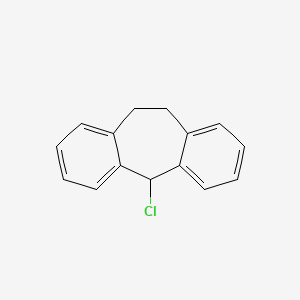 Chemical structure of Dibenzosuberyl Chloride