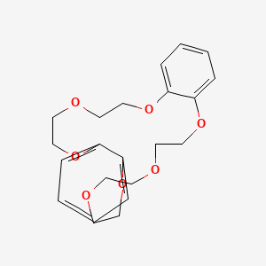 Chemical structure of Dibenzo-21-crown-7