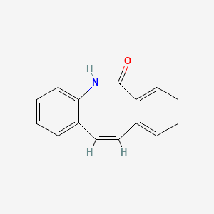 Chemical structure of Dibenzo[b,f]azocin-6(5H)-one