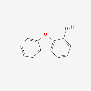 Chemical structure of 4-Dibenzofuranol