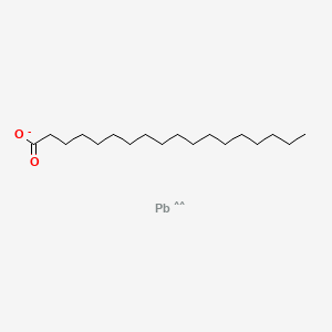 Chemical structure of Dibasic Lead Stearate