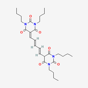 Chemical structure of DiBAC4(5)