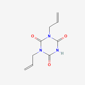 Chemical structure of Diallyl Isocyanurate