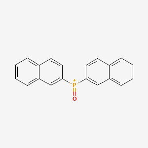 Chemical structure of Di(naphthalen-2-yl)phosphine oxide