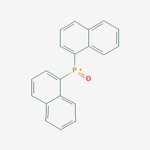 Chemical structure of Di(naphthalen-1-yl)phosphine oxide