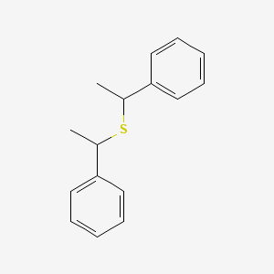 Chemical structure of Di(alpha-phenylethyl) Sulfide