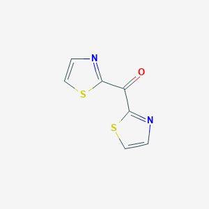 Chemical structure of Di(2-thiazolyl)methanone