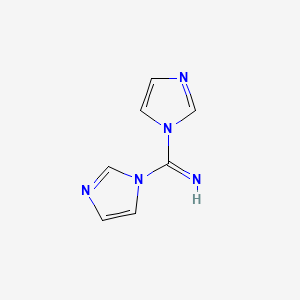 Chemical structure of Di(1H-imidazol-1-yl)methanimine