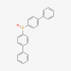 Chemical structure of Di([1,1'-biphenyl]-4-yl)phosphine oxide
