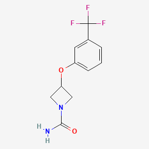 Chemical structure of dezinamide