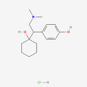 Chemical structure of Desvenlafaxine hydrochloride