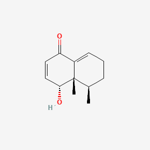 Chemical structure of Desoxo-narchinol A