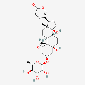 Chemical structure of Desglucohellebrin