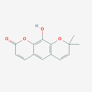 Chemical structure of Demethylluvangetin